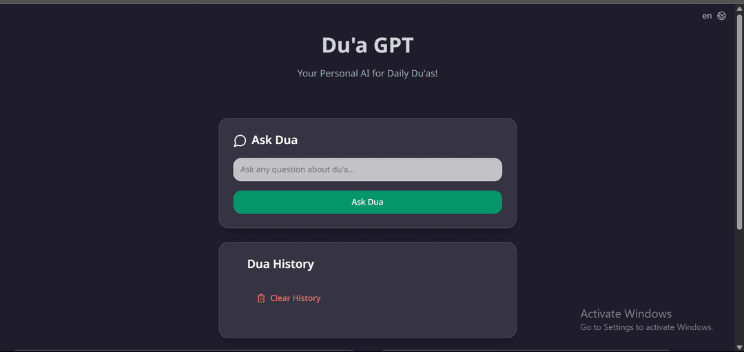 Dua GPT